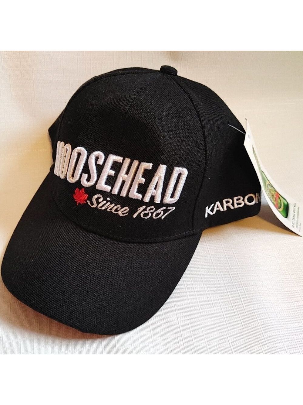 Moosehead Lager Ball Cap KARBON NWT